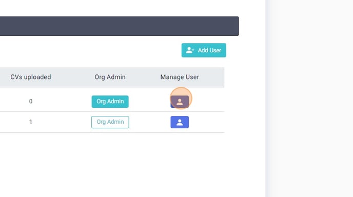 How to manage users on Allsorter. - Step 4